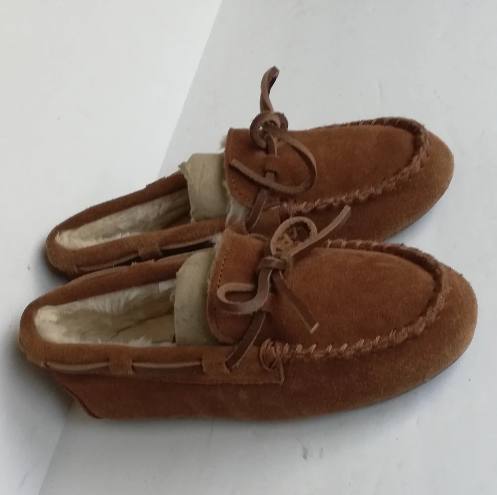 Crewcuts Kids Youth Shearling Lodge Moccasin